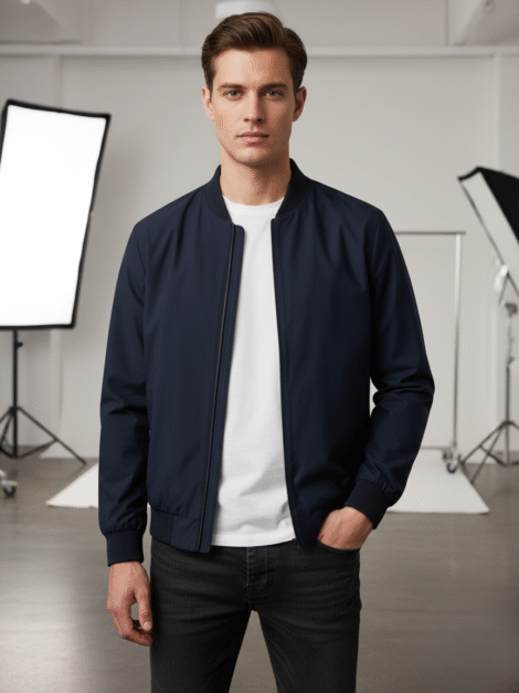 Zara Man Jacket Royal Blue Small