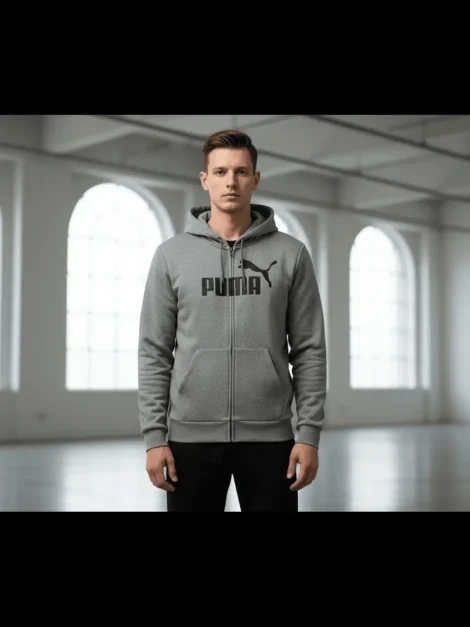 puma grey hoodie 3